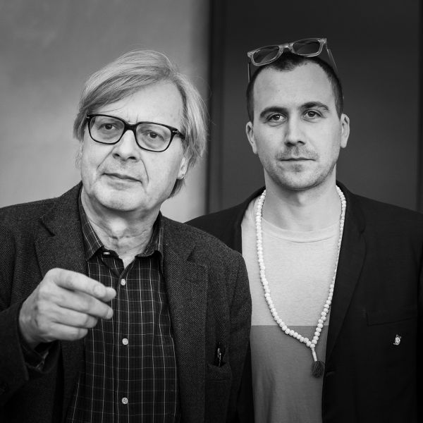 ABOUT Vittorio Sgarbi con Nico Lopez Bruchi