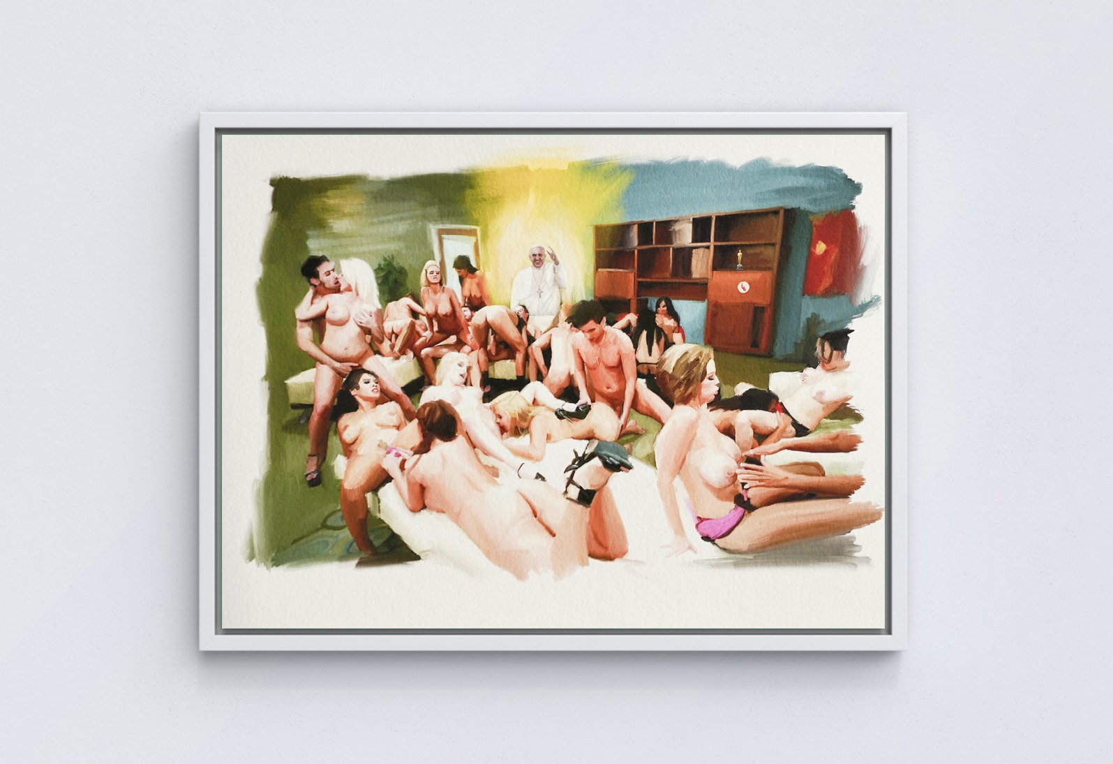 ALL SAINTS - STAMPA INKJET FINE ART CON CORNICE ALL SAINTS - STAMPA INKJET FINE ART CON CORNICE - immagine 2