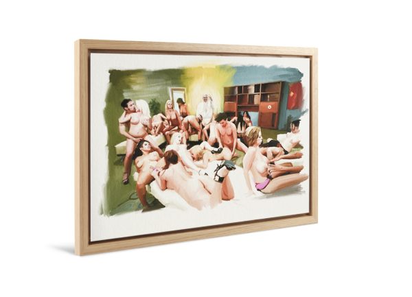 ALL SAINTS - STAMPA INKJET FINE ART CON CORNICE