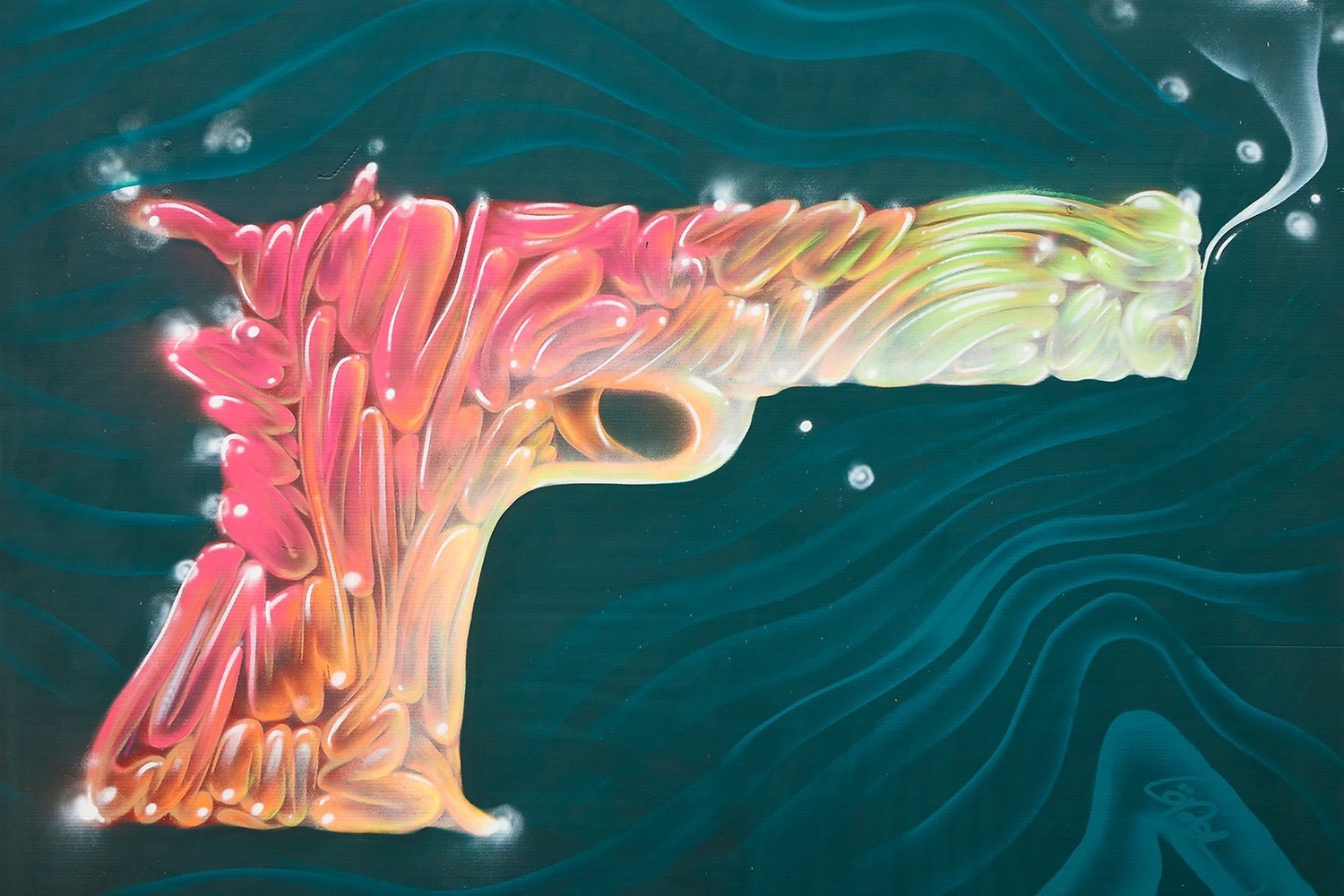 Murales realizzati tra il 2015 e il 2017 in eventi di live painting. Un viaggio tra forme, colori e sperimentazioni nello spazio urbano.