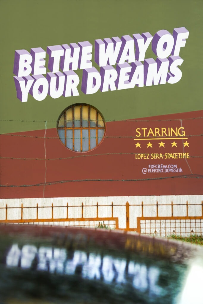 Be the way of your dreams Be the way of your dreams - Galleria fotografica: "Il murale completato"