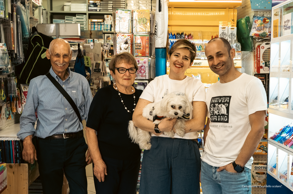 La famiglia della cartoleria